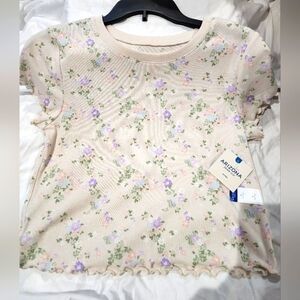 Arizona Flower Print Crop Top size large